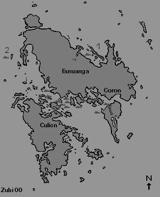 Busuanga map